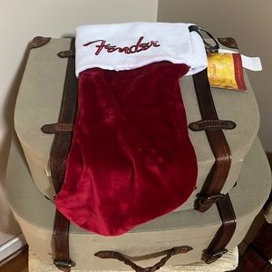 FENDER CHRISTMAS STOCKING for the guitar lovers